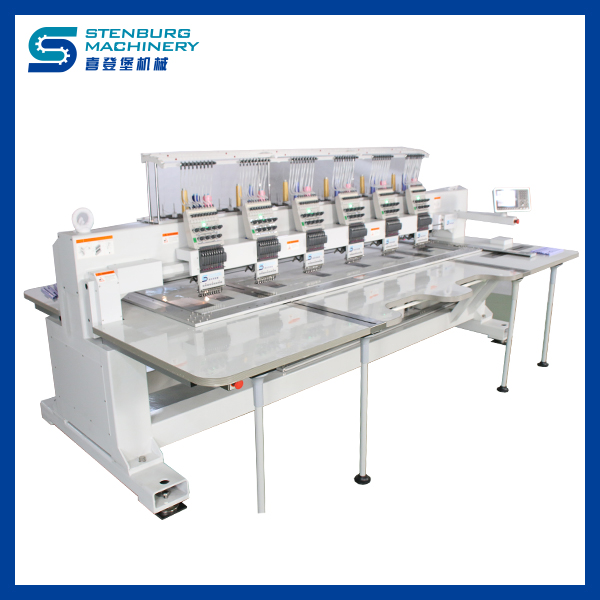 The mattress trademark computerized embroidery machine is shipped to overseas customers (Stenburg Mattress Machinery)