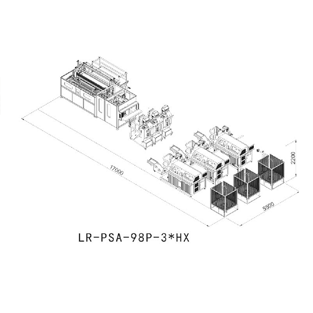 LR-PSA-98P Fully Automatic High Speed Pocket Spring Assembly Machine