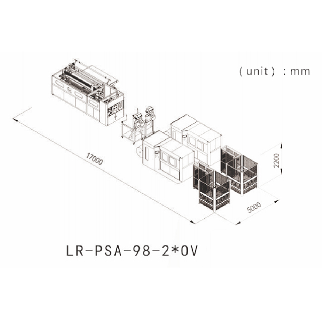 LR-PSA-98P Fully Automatic High Speed Pocket Spring Assembly Machine